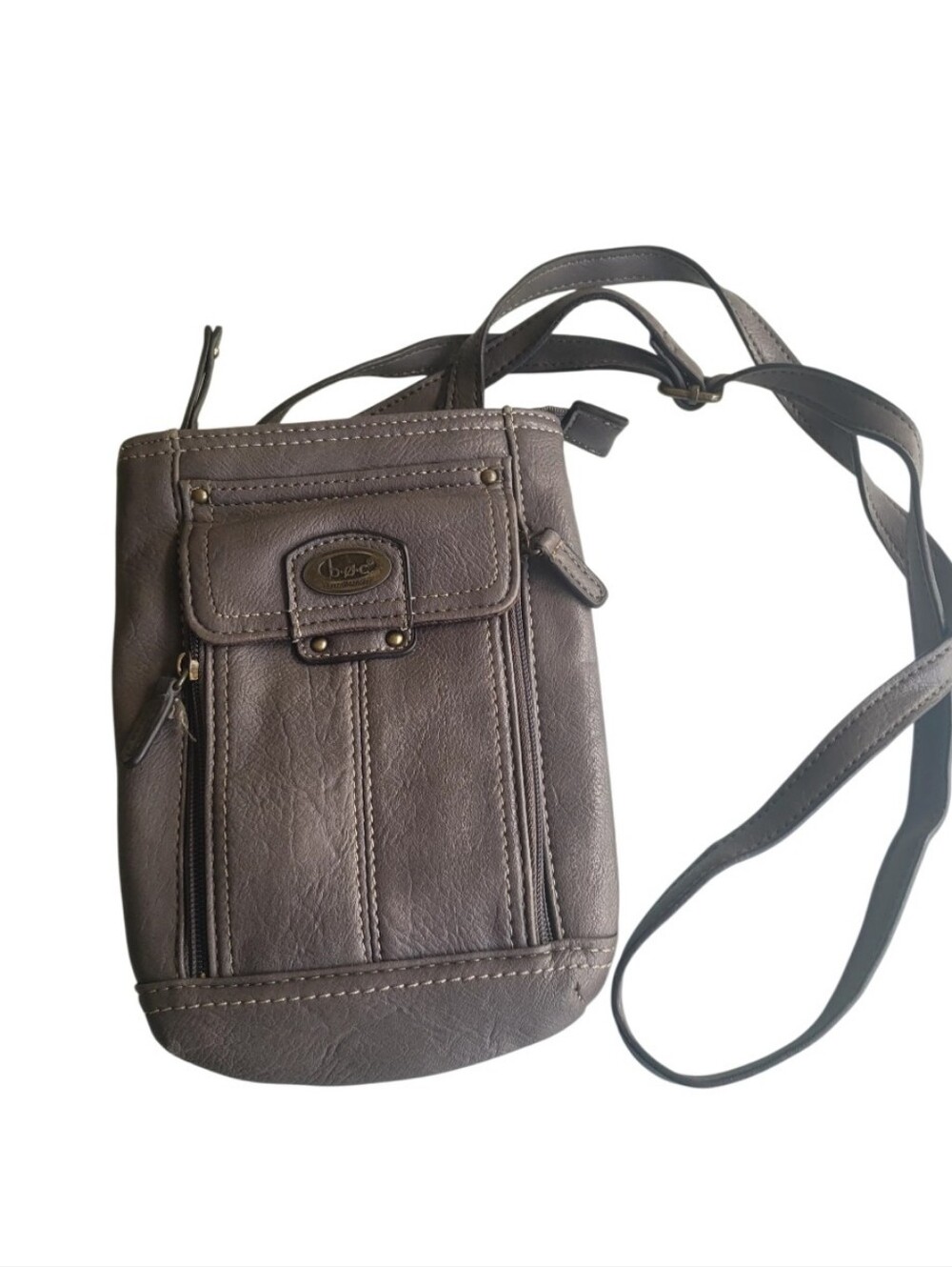 B.o.c. Born Small Crossbody Bag in Taupe Brown 7x8.5